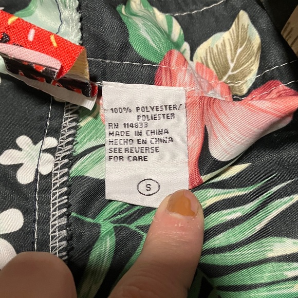 Raya Sun Black Floral Swim Shorts - Picture 3 of 4